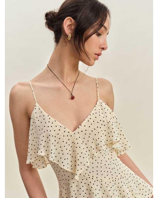 Reformation Natural Damia Dress 8