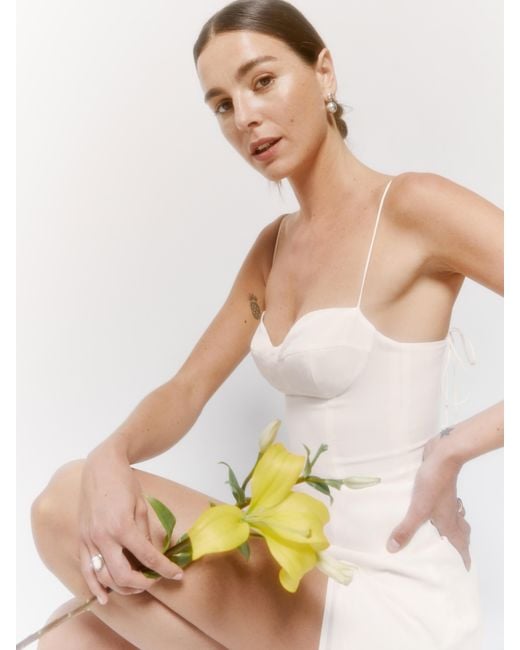 Reformation Natural Juliette Dress