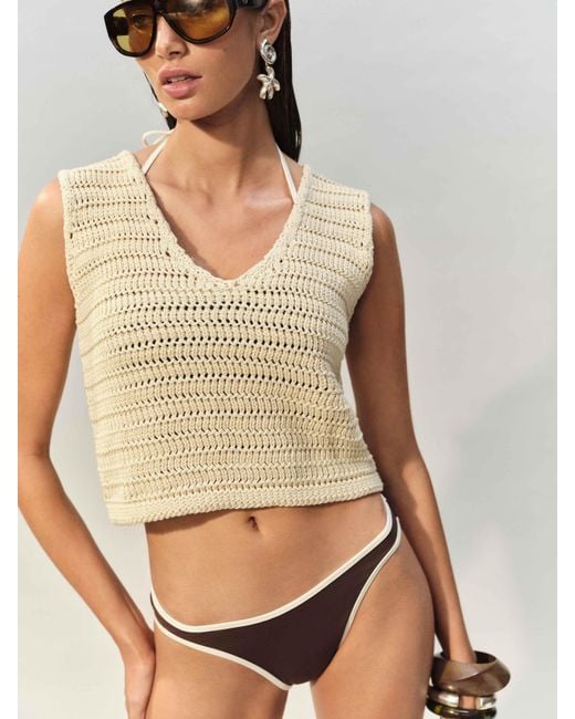 Reformation Natural Douro Bikini Bottom