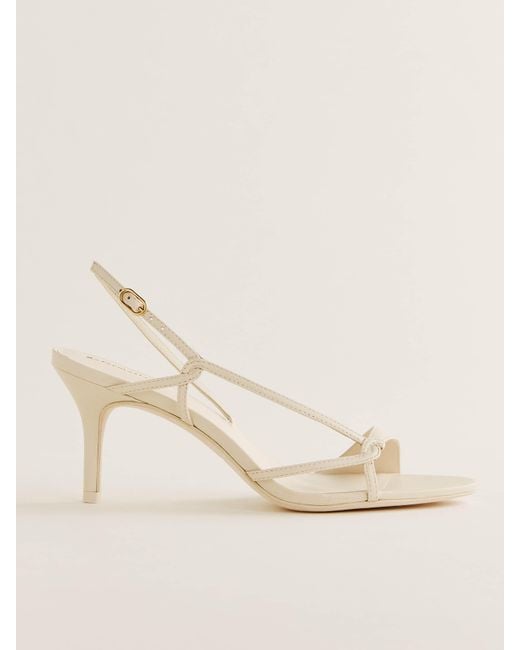 Reformation Natural Nino Slingback Heeled Sandal 6
