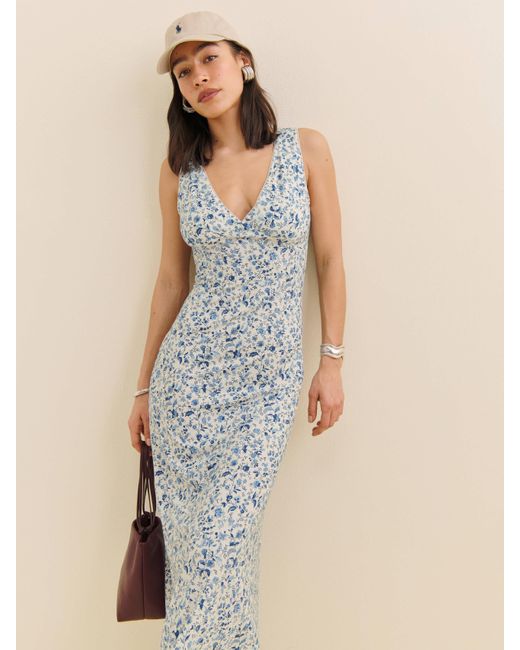 Reformation Natural Brayden Knit Dress