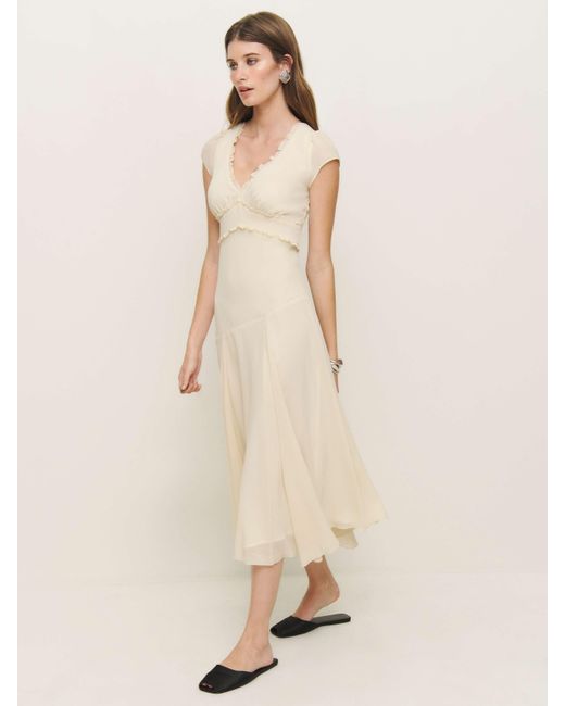Reformation Natural Gabi Dress 4