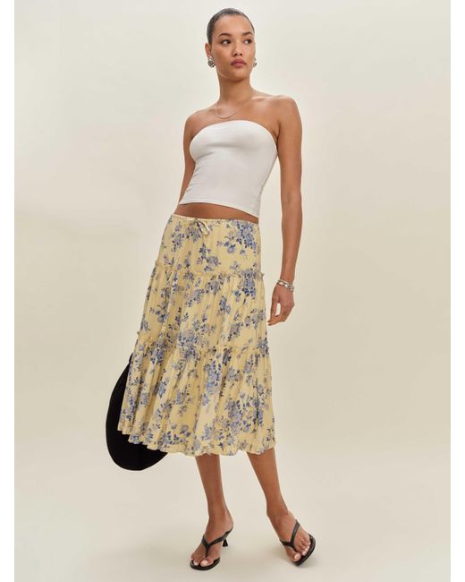 Reformation Natural Laney Skirt