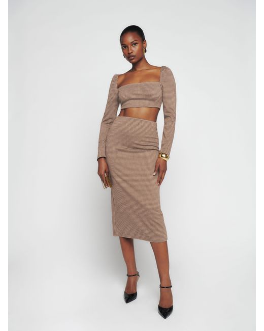 Reformation Natural Ladue Knit Two Piece