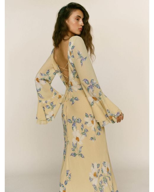 Reformation Natural Olio Dress 0
