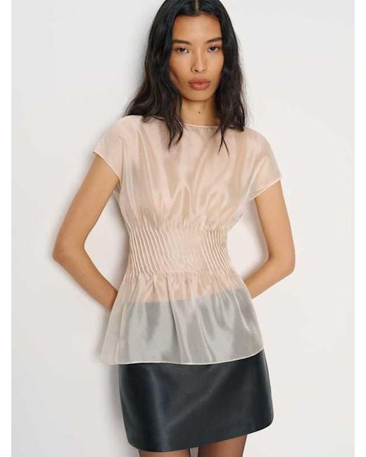 Reformation Natural Yasmin Top