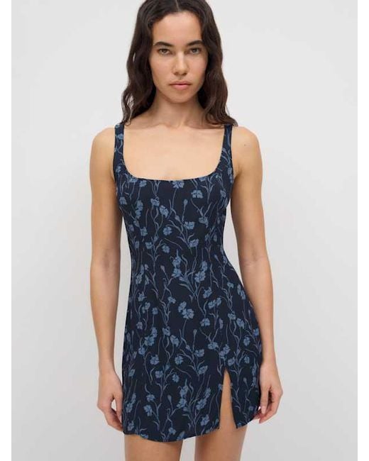 Reformation Blue Noha Dress Georgia 0
