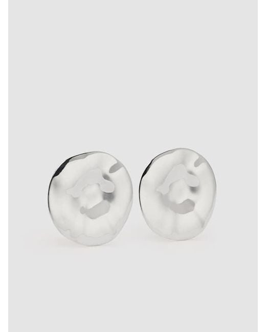 Reformation Gray Estelle Earrings