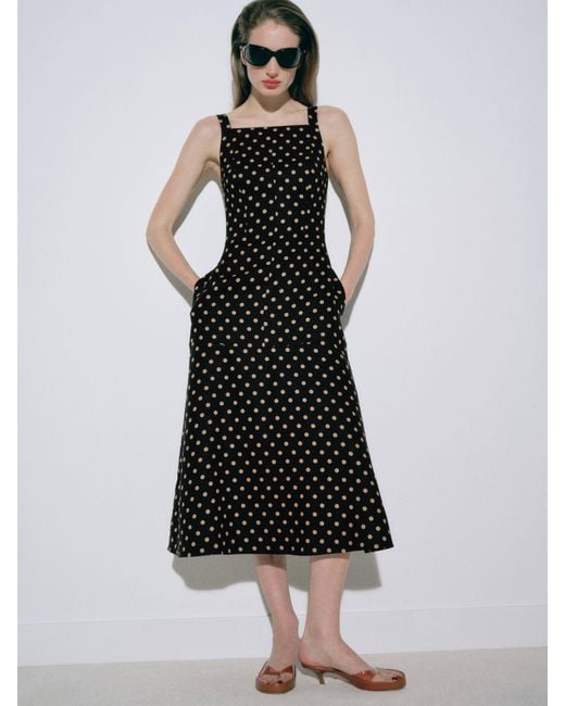 Reformation Black Venice Linen Dress 6