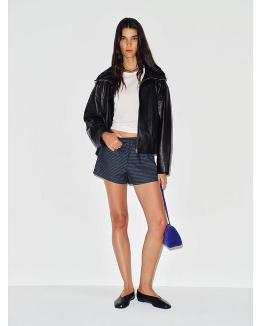 Reformation Blue Nora Short