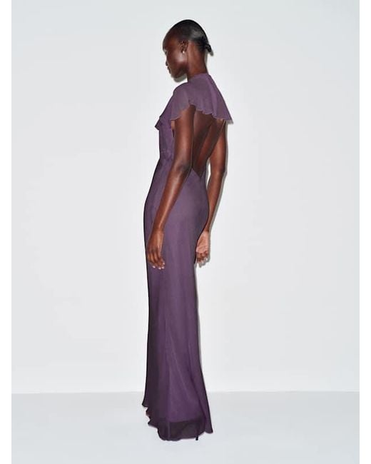 Reformation Purple Kyley Dress