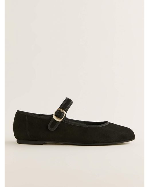 Reformation Black Tilly Ballet Flat