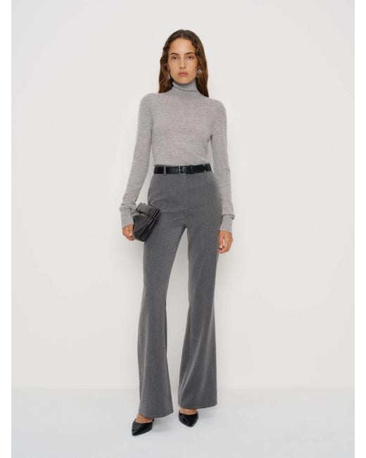 Reformation Gray Millie Pant