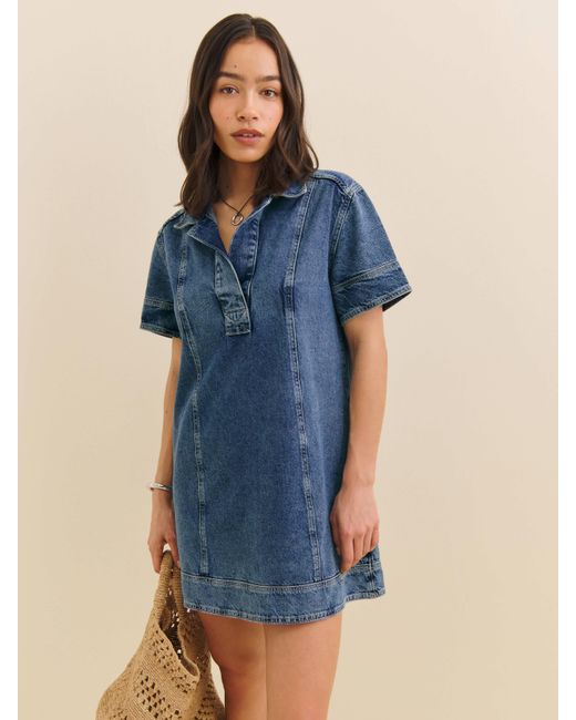 shell mini dress Seashell Navy Printed Mini Dress | Trendy Women's Dress