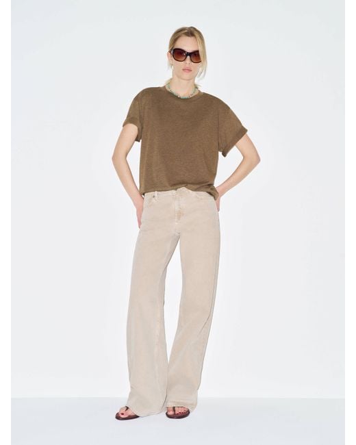 Reformation White Liam Oversized T-Shirt