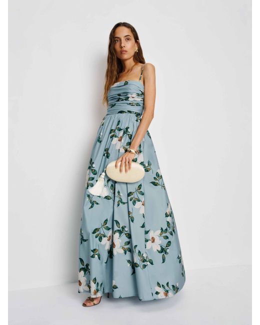 reformation kastoria dress green Reformation Kastoria Dress 0 in Blue
