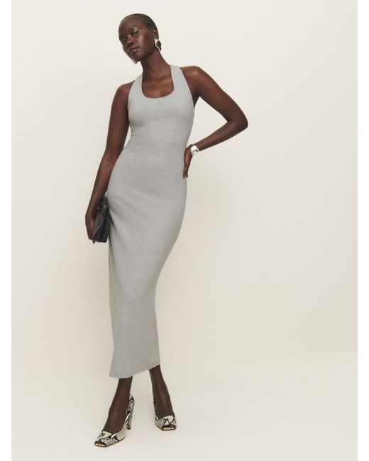 Reformation Natural Ellie Knit Dress