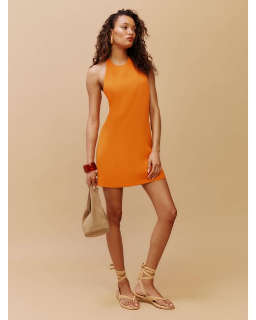 reformation avielle silk dress Reformation Avielle Dress