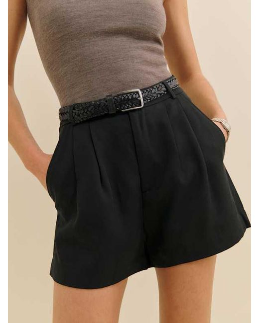 Reformation Black Mason Short