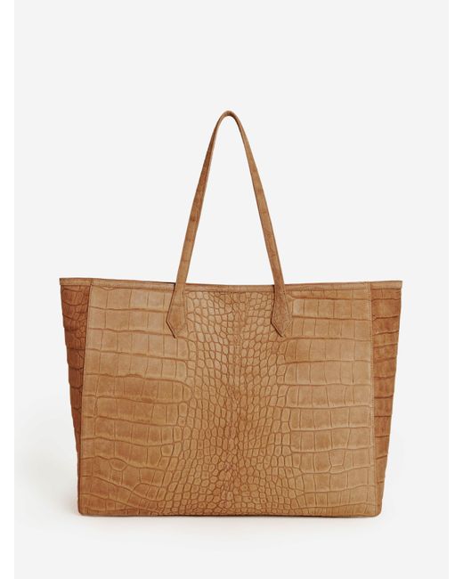 Reformation Brown Sofia Tote