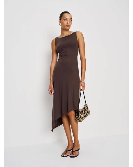 Reformation Women's Natural Luke Knit Dress Reformation Women's Natural Luke Knit Dress