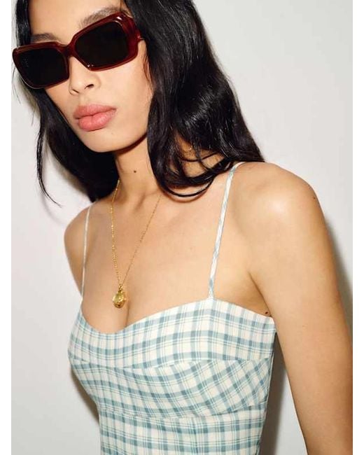 Reformation White Milica Dress