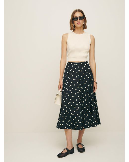 Reformation Multicolor Maia Skirt