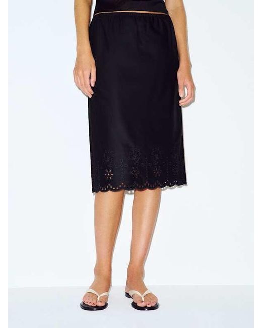 Reformation Blue Rosemary Skirt