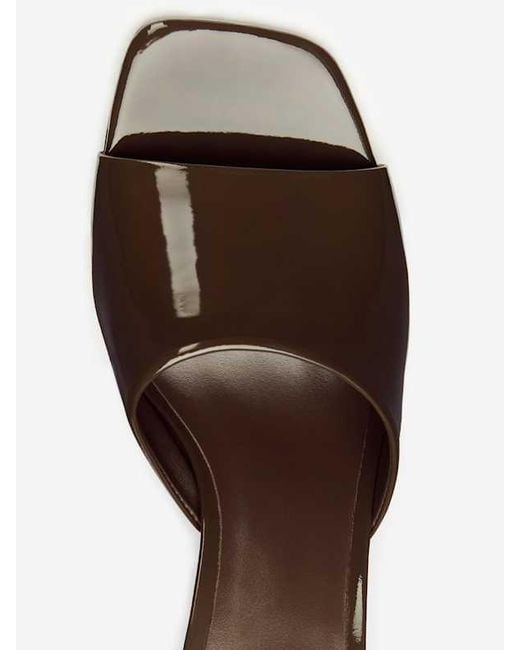 Reformation Brown Enya Wedge Sandal