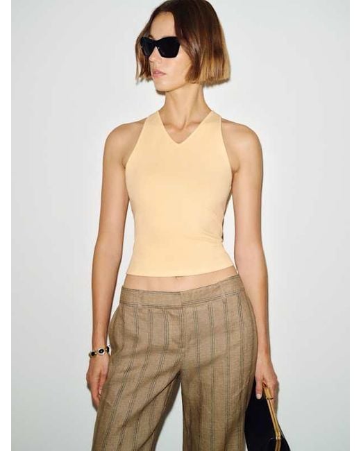 Reformation Natural Cherry Knit Top