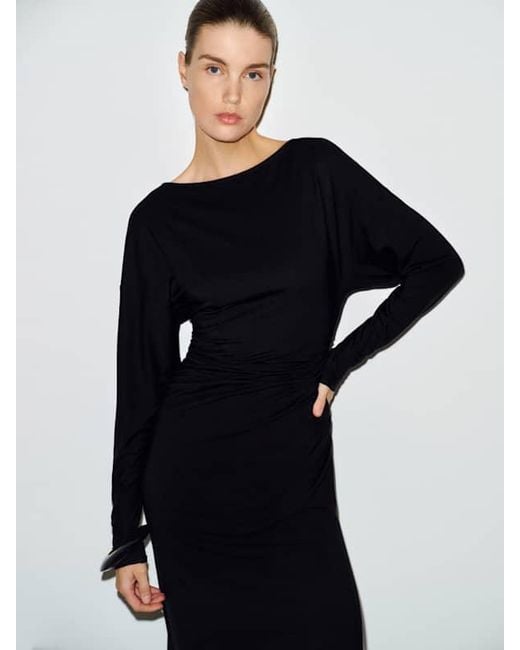 Reformation Blue Norla Knit Dress