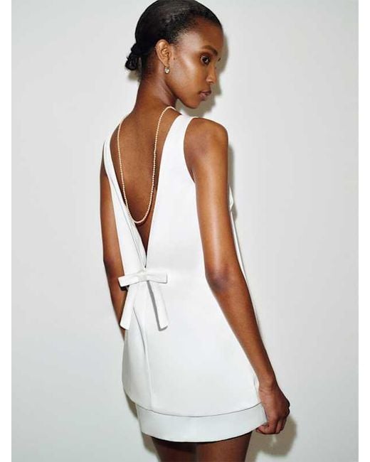 Reformation White Mari Two Piece 8