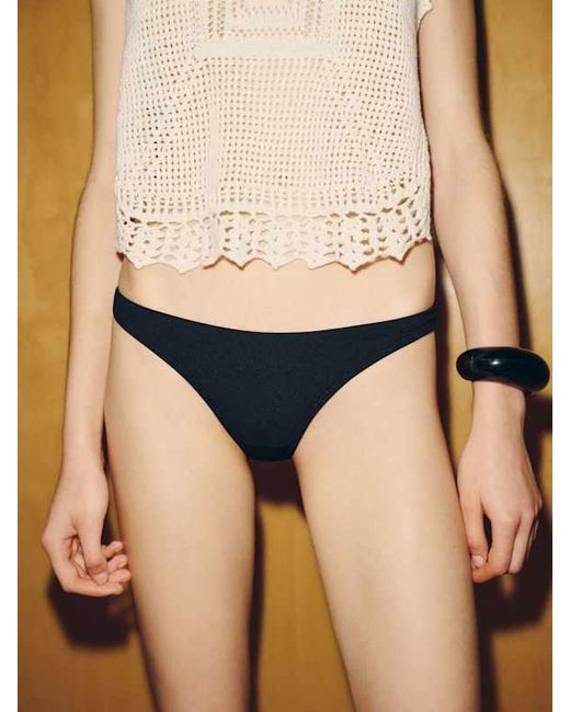 Reformation Natural Campo Bikini Bottom No Trim