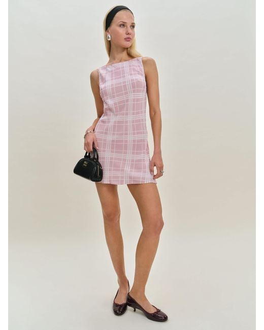 Reformation Pink Dale Dress