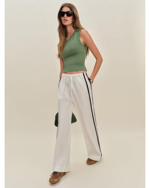Reformation Natural Julien Poplin Pant