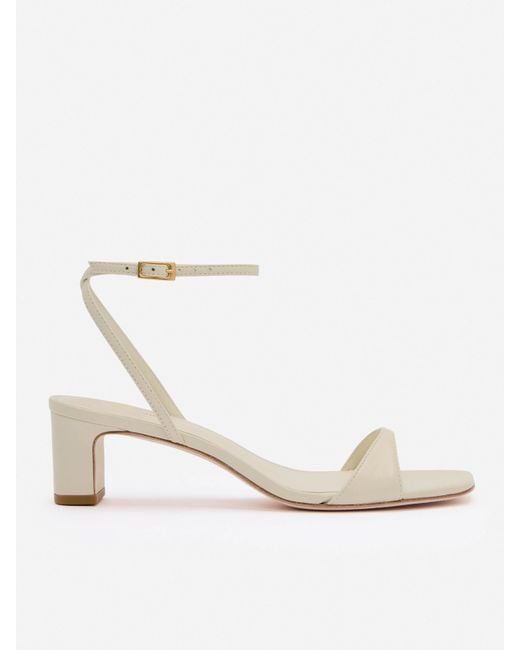 Reformation Natural Sage Heeled Sandal 8