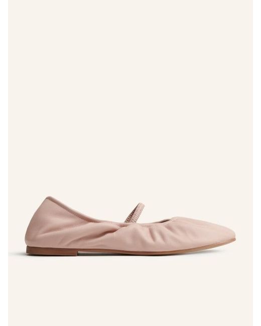 Reformation Multicolor Buffy Ruched Ballet Flat