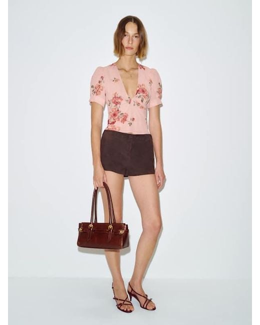 Reformation Pink Akaia Top 0