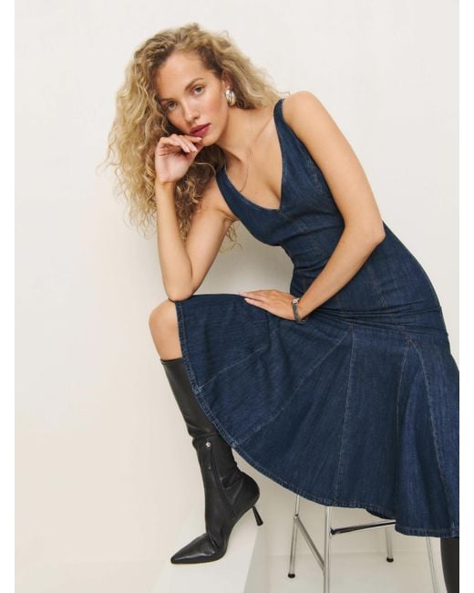 denim midi dress australia Womens Clothing Denim Midi Dress Australia Chloe Button Down Denim Dress