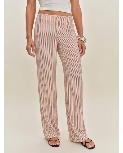 Reformation Natural Vida Low Rise Pant