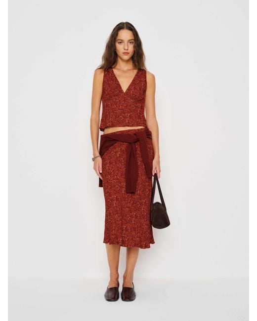 Reformation Red Ryan Two Piece 10