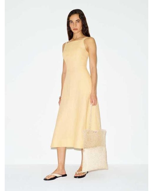 Reformation Natural Venice Linen Dress