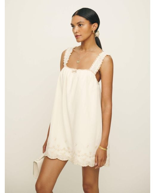 Reformation Natural Tullia Dress