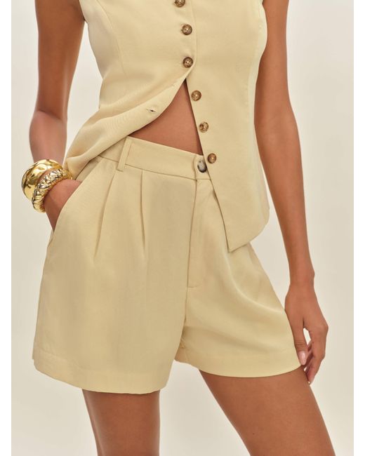 Reformation Natural Mason Short 0