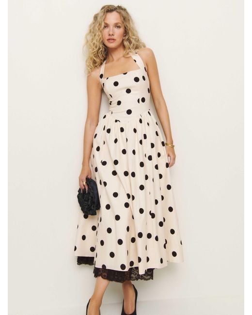 Reformation White Talvi Dress