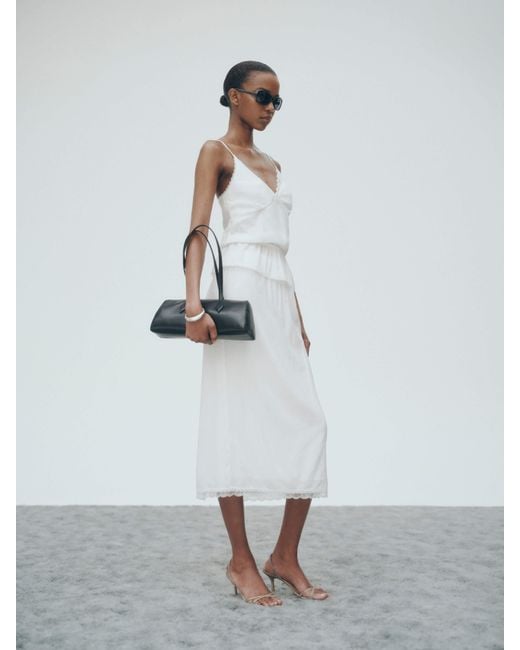 Reformation White Pomelina Two Piece