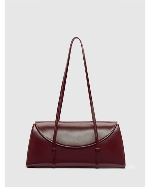 Reformation White Elena Shoulder Bag