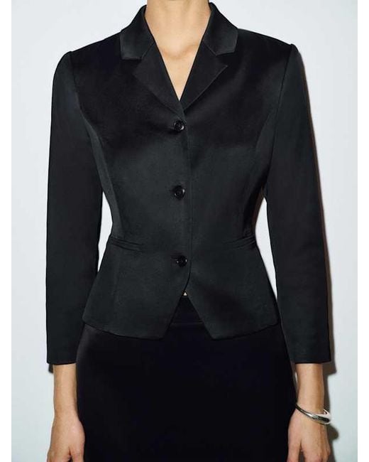 Reformation Blue Florence Blazer