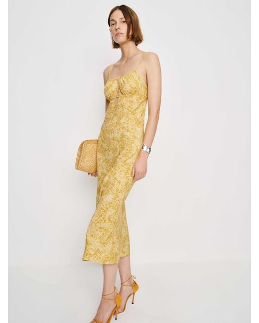 Reformation Natural Zia Dress