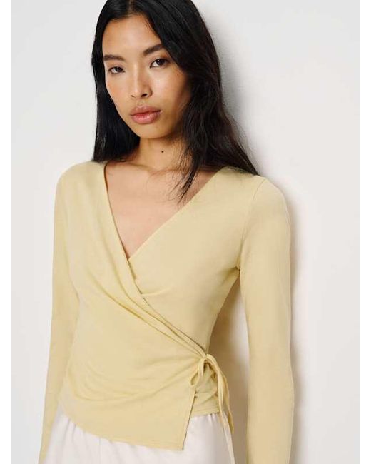 Reformation Natural Perrin Knit Top